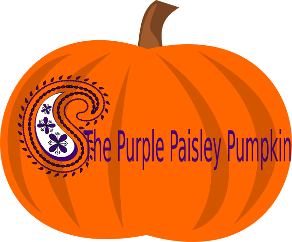 Pumpkin Halloween Jack O Lantern Cucurbita Maxima Clip - 3drose Db1946141 Print Of 1 Huge Pink N Green Paisley (600x499), Png Download