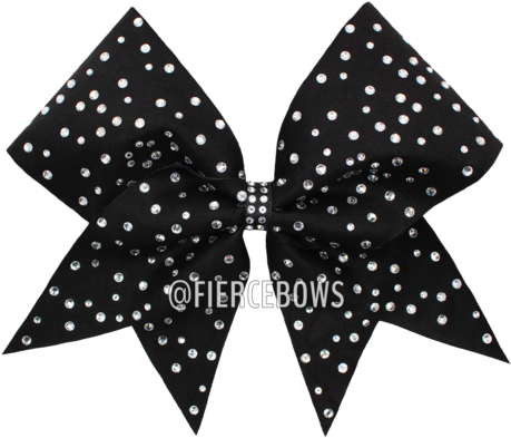 Broadway Rhinestone Bow - Polka Dot (480x480), Png Download