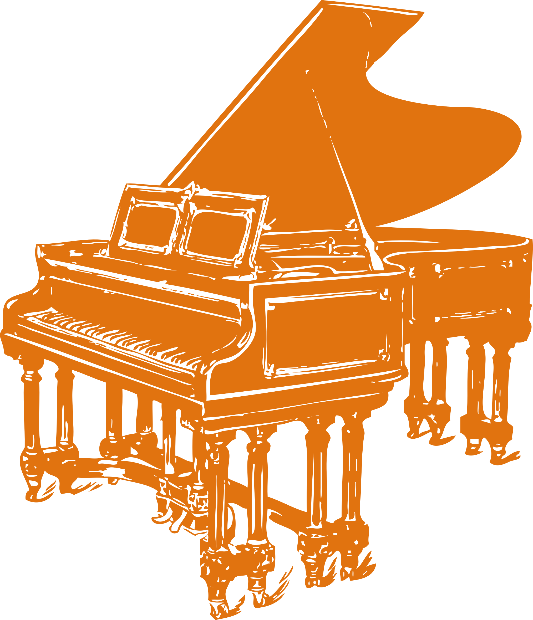 Team Of Experts - Piano Clip Art (2027x2359), Png Download
