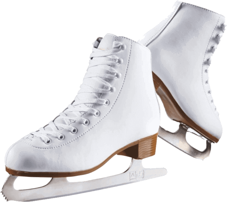 Blade Alignment Is Critical To Your Success On The - Dbx Girls' Traditional Figure Skates, White (1024x685), Png Download