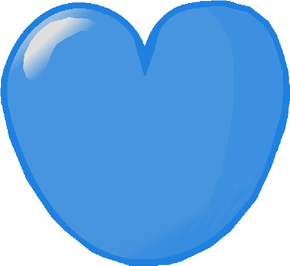 Crystal Heart - Info Icon (636x575), Png Download