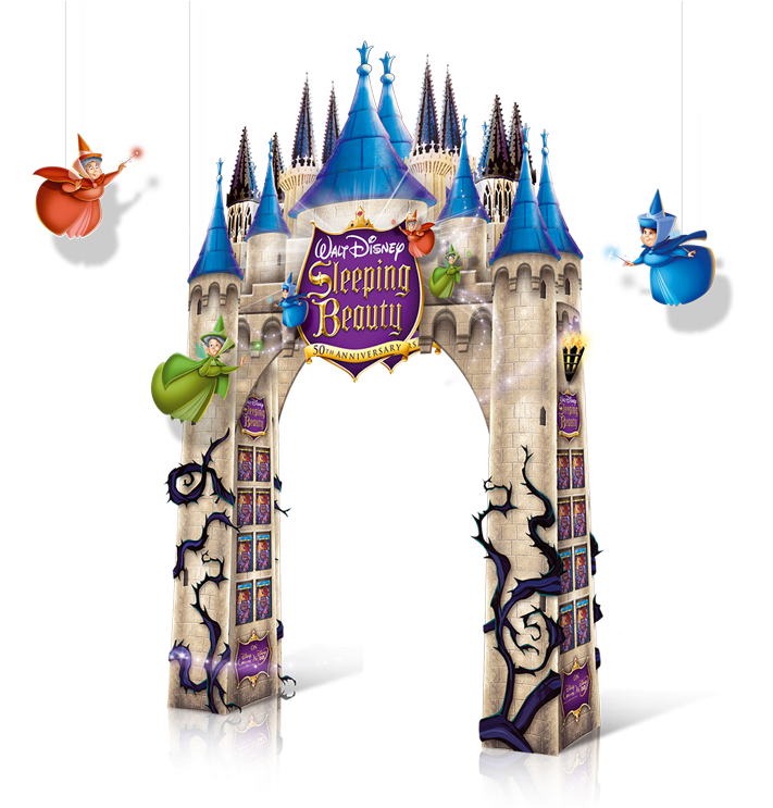 Sspace Pos Sleeping Beauty - Sleeping Beauty Dvd Cover (742x742), Png Download