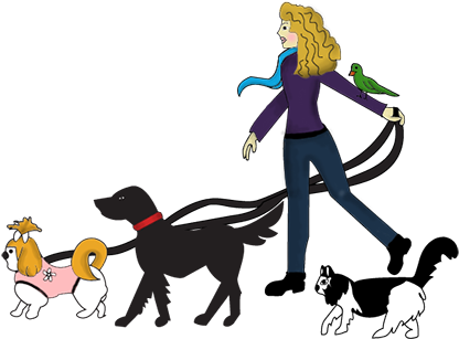 Image Free Stock Walker Smart Ideas Little Buddies - Pet Sitting (450x334), Png Download