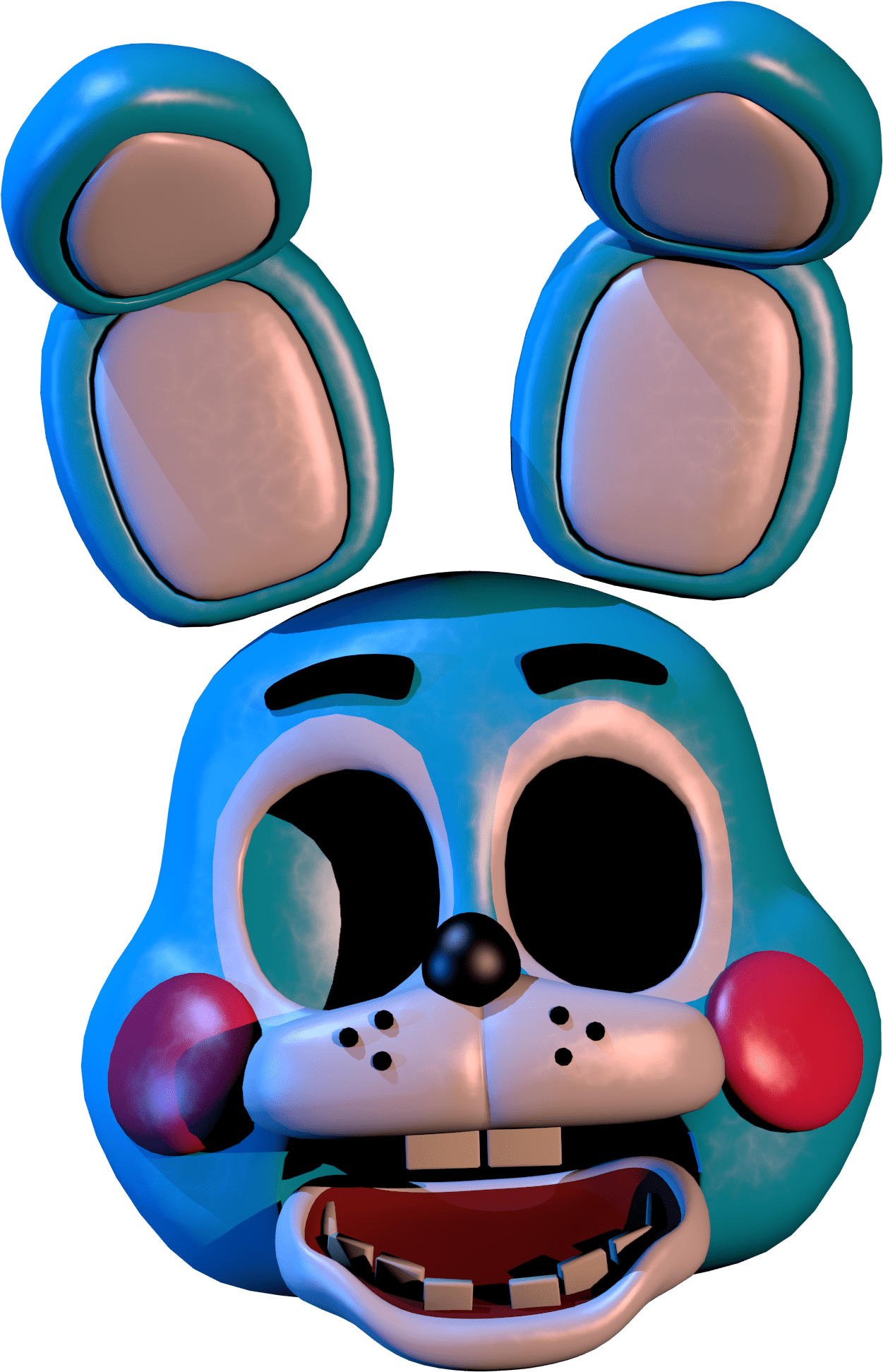 Fnaf Eyeless Toy Bonnie (2000x2000), Png Download