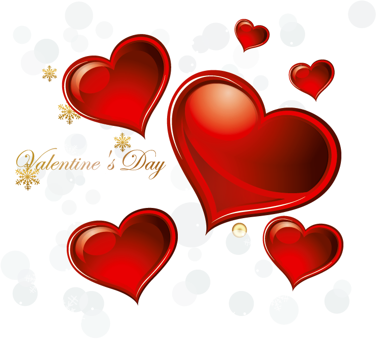 Valentines Hearts Png Pinterest Clip Art - Transparant Valentines Day Picture Frame (600x548), Png Download