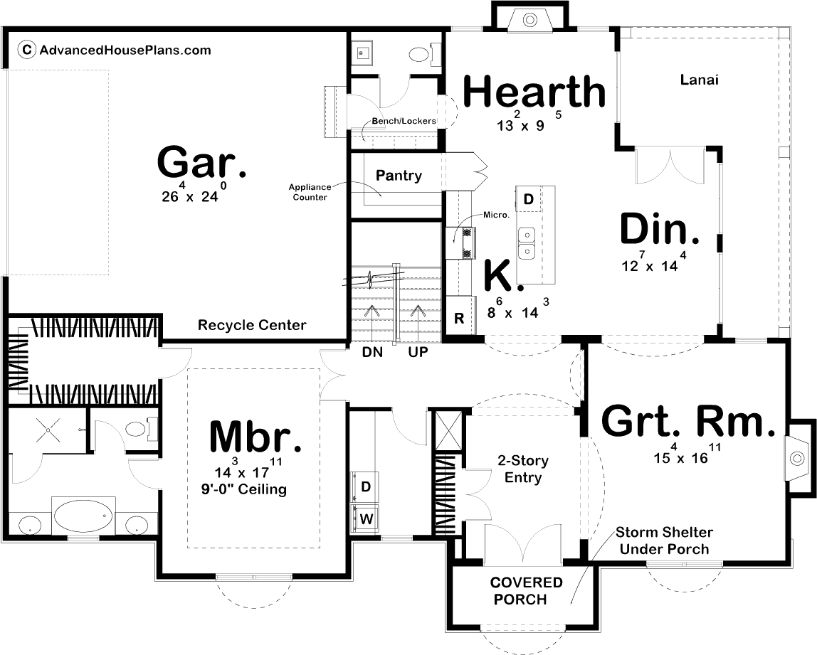 Madden Floor Plan - Floor Plan (1148x921), Png Download