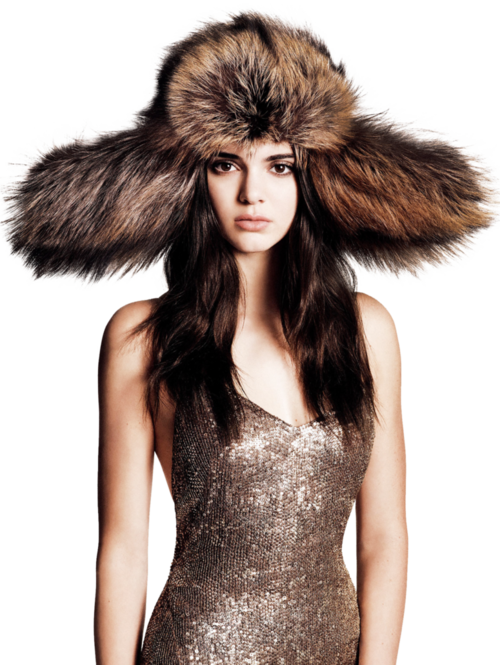 Kendall Jenner, Kendall, And Model Image - Vogue Cover Kendall Jenner (500x665), Png Download
