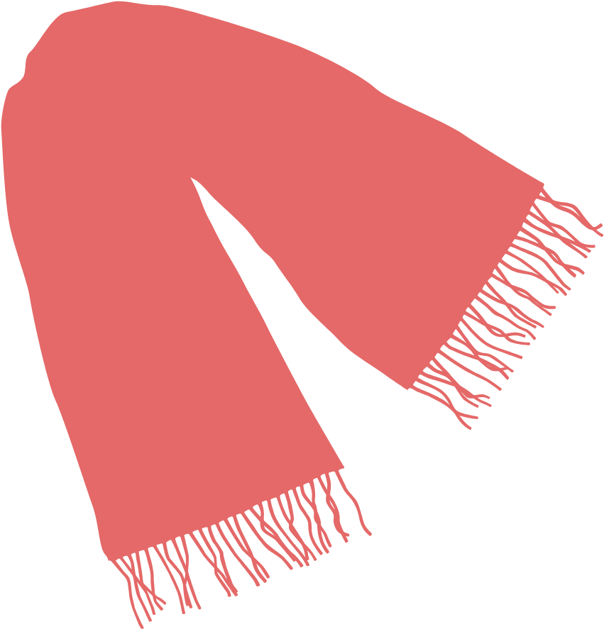 Contact - Scarf (1163x1166), Png Download