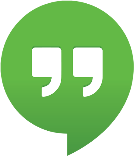 Hangouts Call Icon Logo Template - Google Hangouts Logo (640x640), Png Download