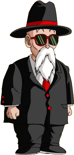 Download Master Roshi Movie 2 - Dragon Ball Master Roshi Png - Full ...
