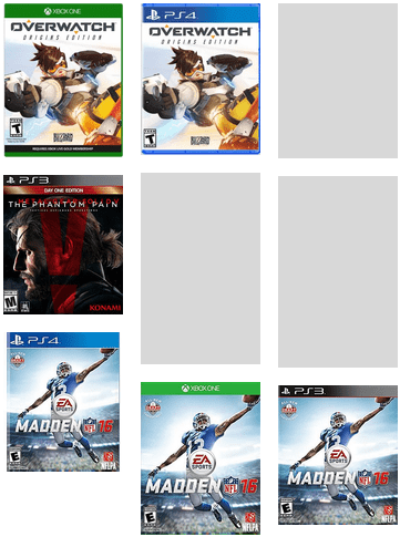 New Video Games @ Sccld April 2016 - Overwatch (ps4) (436x530), Png Download