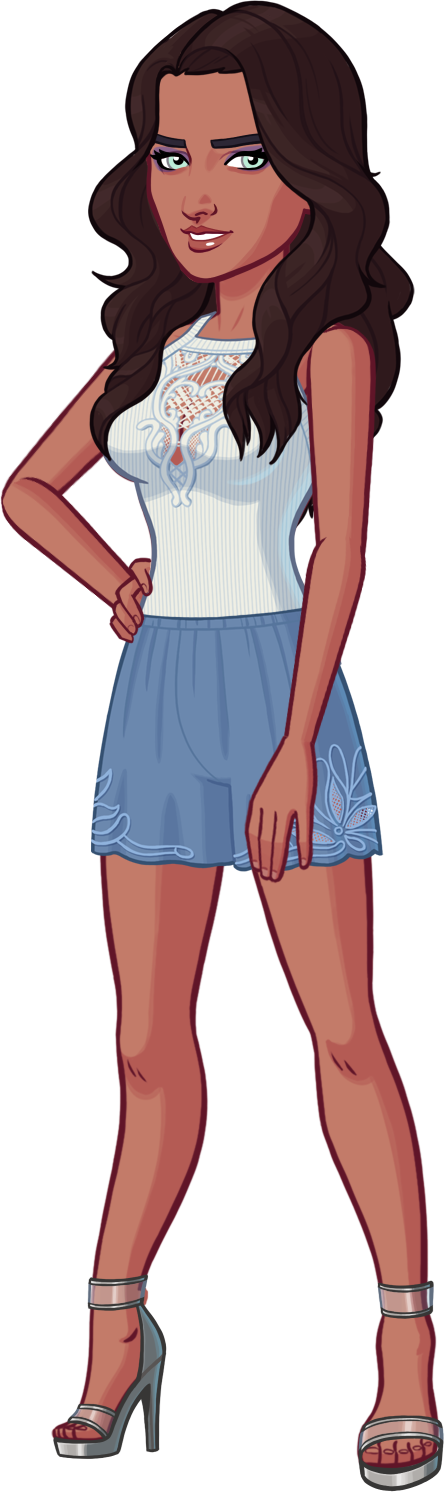 Can You Buy Kendall & Kylie's Pacsun Clothes In Their - Kendall And Kylie Game Png (445x1492), Png Download