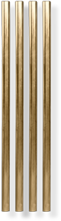 Metal Straws - Nic+zoe 5 In. Metal Straws (600x600), Png Download