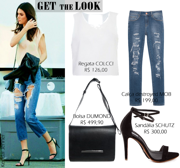 Pensando Nisso, Resolvi Fazer O "get The Look" Por - Jeans E Sandali Con Tacco (621x579), Png Download