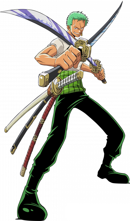 Roronoa Zoro By Reklesmayhem - One Piece Character Zoro (440x747), Png Download