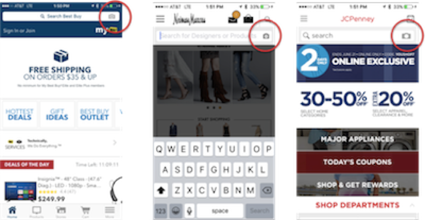 Mobile Marketer Highlights The Use Of Slyce Visual - Search Box (833x431), Png Download
