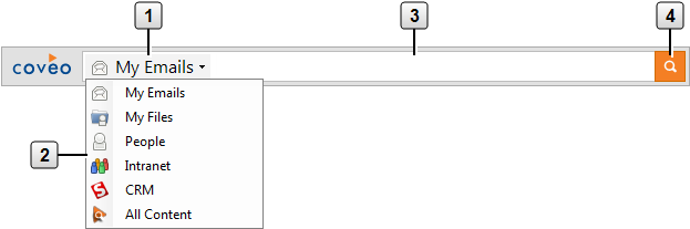 Desktop Searchbar - Search Box (622x216), Png Download