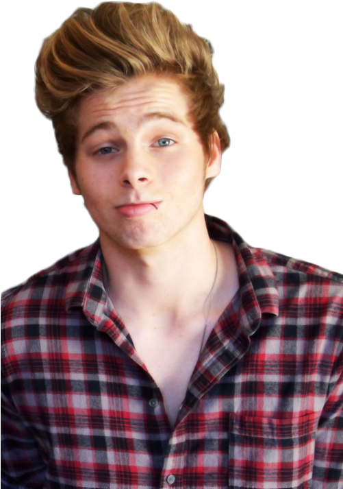 Pin By Mój Numer On 5 Sos - Luke Hemmings Png (500x749), Png Download