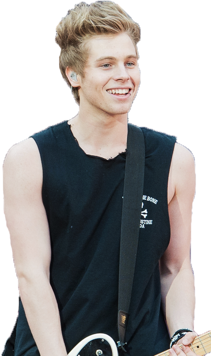 #luke Hemmings #5sos #5 Seconds Of Summer - Люком Хеммингс (498x750), Png Download