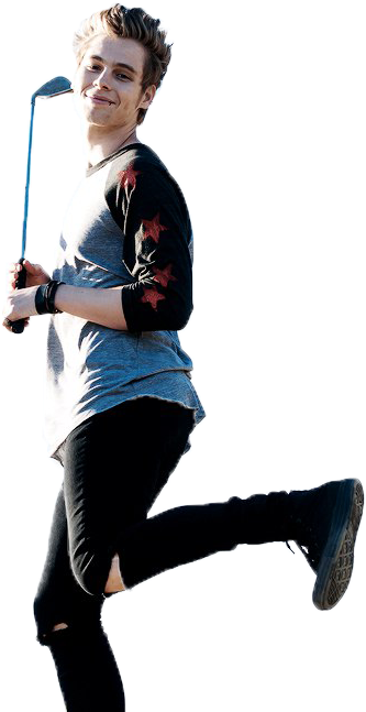 #люк Хеммингс #luke Hemmings #5 Seconds Of Summer #5 - Punk Rock Luke Hemmings (500x700), Png Download