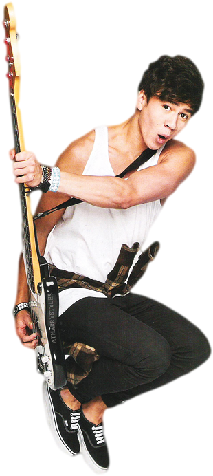 5sos Transparent Full Body Luke Hemmings Picture Royalty - 5 Sos We Heart (500x700), Png Download
