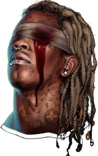 Share This Image - Young Thug Slime Season 3 (376x600), Png Download