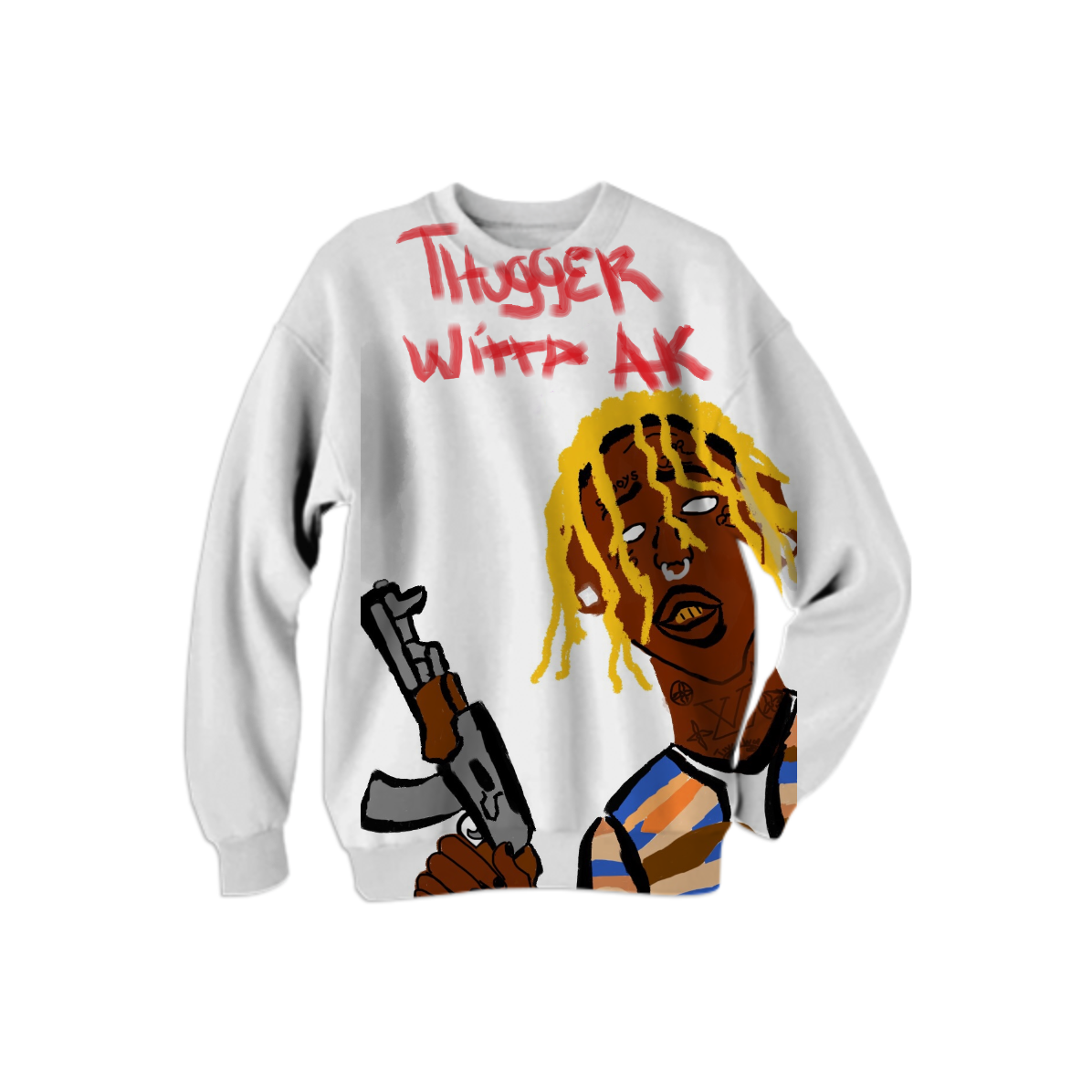 Young Thug $68 - Dog Sweatshirt - All Dogs Are Pets Boston Terrier - (1196x1196), Png Download