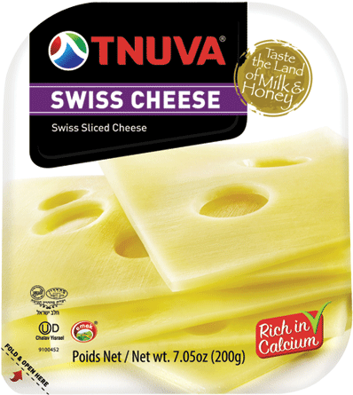 Tnuva Swiss Cheese (510x579), Png Download
