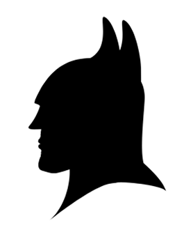 Richard Talley - Superhero Silhouette Batman (530x370), Png Download