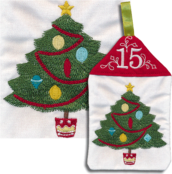 Holly Jolly Ornament Tutorial - Christmas Ornament (1110x600), Png Download