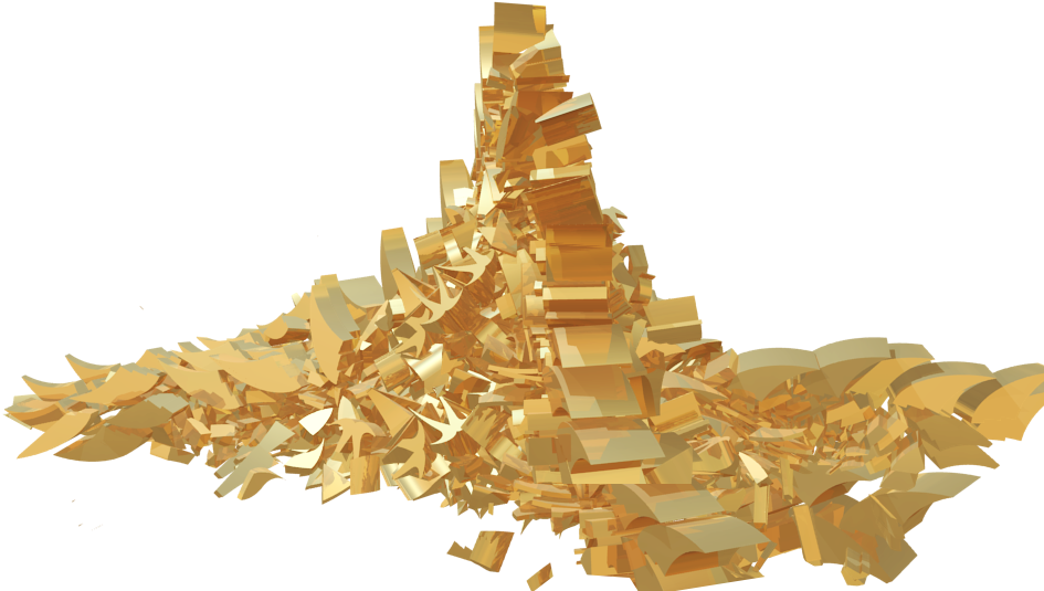 Gold Pile Png - Portable Network Graphics (960x960), Png Download
