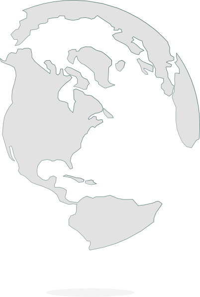 How To Set Use Light Gray Globe Clipart (402x597), Png Download