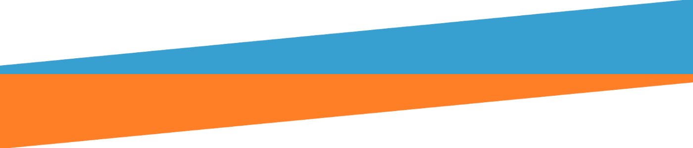 Blue Orange Divider 2 Vertically Opposite - Illustration (1400x300), Png Download