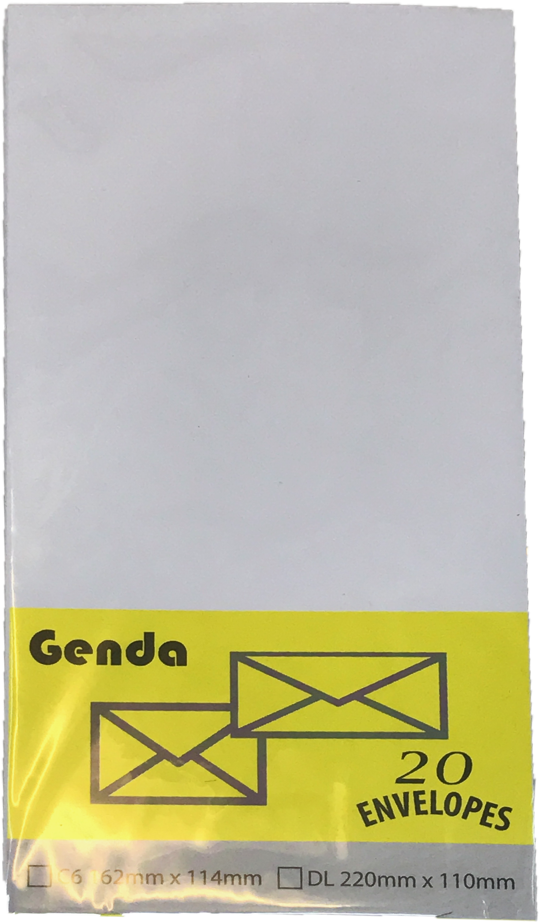 Genda White Envelope 20's - 1920s (3024x4032), Png Download