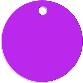 Price Tag Png Blue Round Dog Tags, Bone Dog Tags, Shaped - Purple Circle Jpg (450x450), Png Download