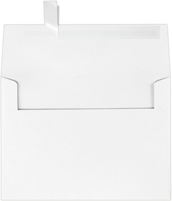 White - Envelope (354x413), Png Download