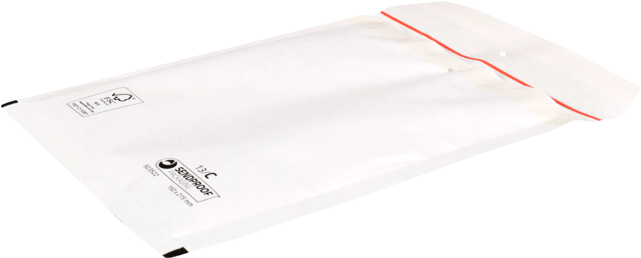 Envelope, Bubble-padded Envelopes, 150x215mm, White - Tissue Paper (640x640), Png Download