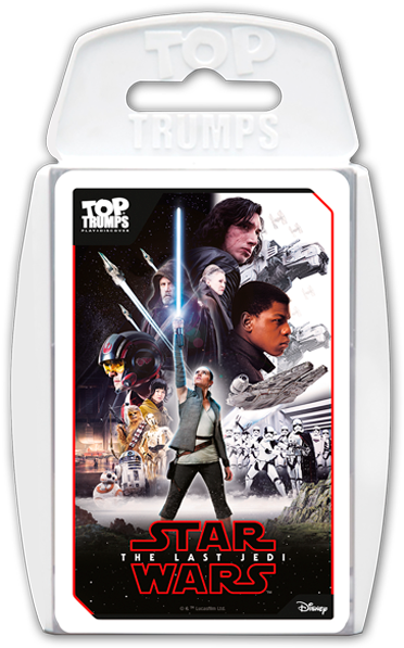 Star Wars The Last Jedi Top Trumps - Last Jedi Top Trumps (600x600), Png Download