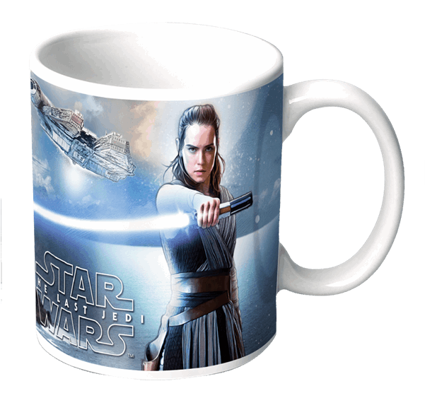 Rey Star Wars The Last Jedi Png - Mug Star Wars The Last Jedi Rey (600x600), Png Download