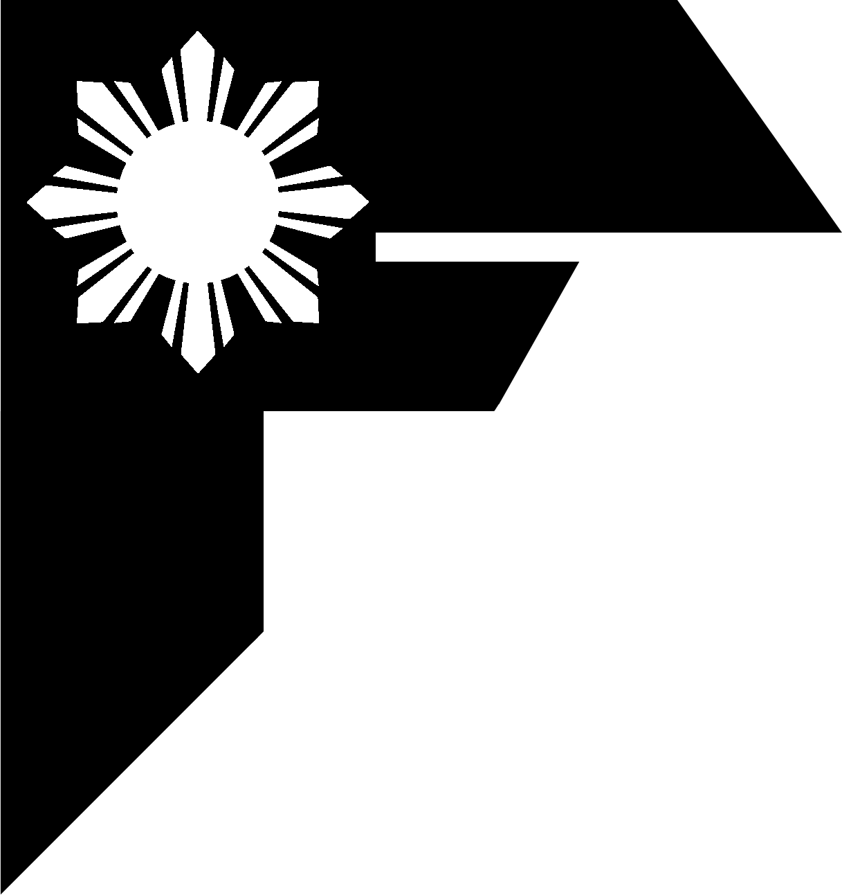 Star Of Bethlehem Clipart Black And White - Sun In The Flag (1217x1293), Png Download