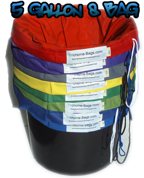 10 Pc 5 Gallon 8 Bag Set With Pressing Screen And Carrying - Bag (800x600), Png Download