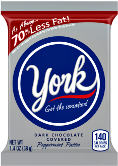 York Peppermint Pattie - York Peppermint Patty (350x400), Png Download