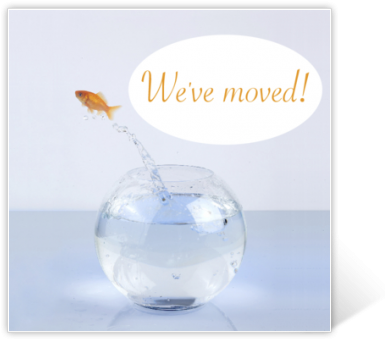 Change Of Address Card We're Moving - Bildschirmhintergrund (430x389), Png Download