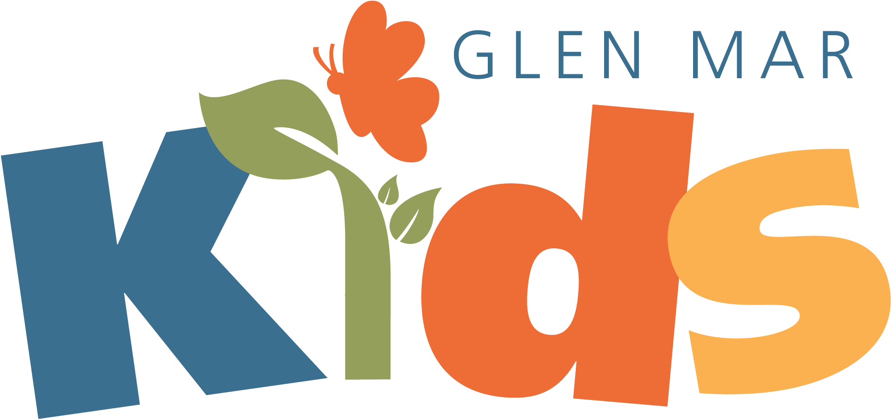 Glen Mar Kids Logo - Sunday School Kids Logos (2009x1243), Png Download