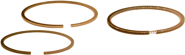 Piston Rings - Bangle (700x350), Png Download