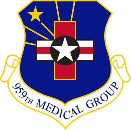 959th Medical Group - First Air Force Patch (435x433), Png Download