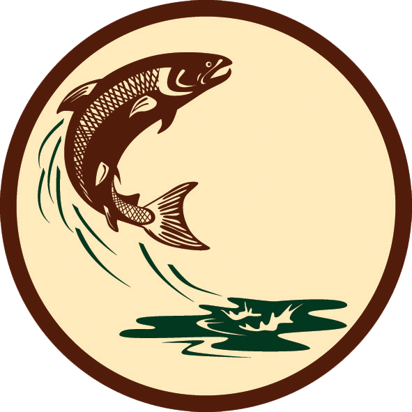 Fish Jumping Vector (591x591), Png Download