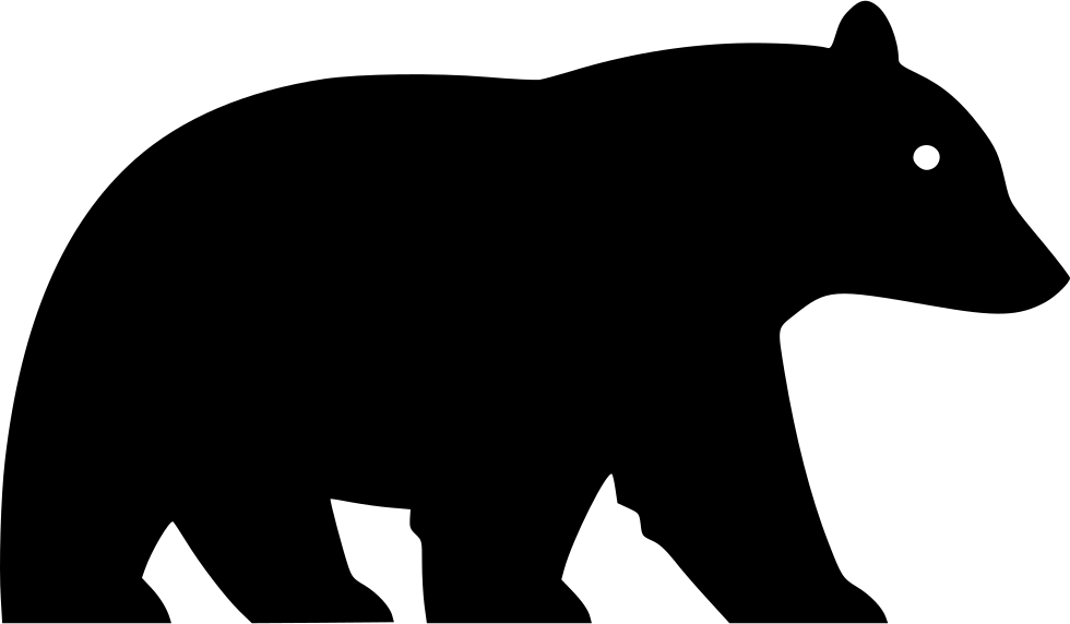 Black Bear Comments - Black Bear Svg (980x572), Png Download