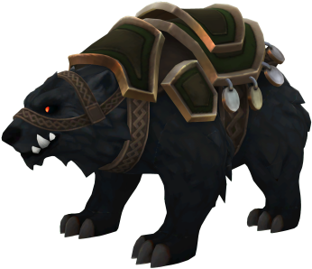 Battlerite Armored Black Bear Model - Battlerite Armored Black Bear (400x338), Png Download