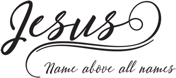 Calligraphy Of Jesus Name (600x323), Png Download